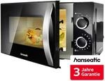 HANSEATIC Mikrowelle "634711", schwarz, B:45,2cm H:26,2cm T:34,4cm, Mikrowellen,
