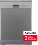 HANSEATIC Standgeschirrsp&uuml;ler "HG6085E127635S", Energieeffizienz: E, silber
