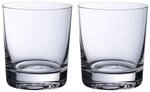 Whiskyglas VILLEROY & BOCH "Wassergl&auml;ser Purismo Bar 320 ml 2er Set transparent",