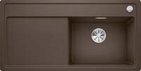 K&uuml;chensp&uuml;le BLANCO "ZENAR XL 6 S-F", braun (cafe), B:98,75cm H:19cm T:49,75cm,