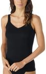 Tanktop MEY "Noblesse", Damen, Gr. 46, schwarz, Feinripp, Obermaterial: 100%