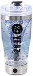 Trinkflasche YEAZ "Elektrischer Mixer USB 450ml CYCLONE", Gr. Blacklist, wei&szlig;