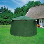 Pavillon-Schutzh&uuml;lle PROMADINO "Rosenheim", gr&uuml;n, B:300cm L:390cm, Polyethylen