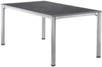 Gartentisch SIEGER EXKLUSIV, grau (graphit, graphit, anthrazit), B:95cm H:74cm