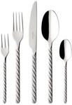 Besteck-Set VILLEROY & BOCH "Tafelbesteck Montauk 30er Set silber", silber,