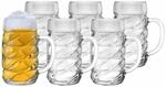 Bierkrug ST&Ouml;LZLE "Bierkr&uuml;ge Diamond 500 ml 6er Set transparent", bunt