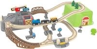 Spielzeug-Eisenbahn HAPE "Eisenbahn-Baukasten", bunt, Spielzeugfahrzeuge,