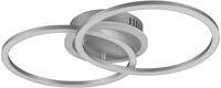 REALITY LEUCHTEN LED Deckenleuchte "Venida", grau (titansilberfarben), 1, H: 8cm, 1