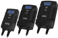 Autobatterie-Ladeger&auml;t AEG "LD6", schwarz (wei&szlig;, neutral), B:12,8cm H:10,2cm