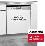 HANSEATIC teilintegrierbarer Geschirrsp&uuml;ler "HGTI6082C14T7735ES",...