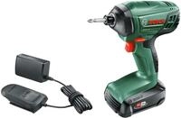Akku-Schlagbohrschrauber BOSCH HOME & GARDEN "AdvancedImpactDrive 18", bunt (gr&uuml;n,