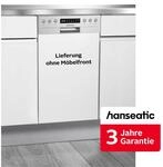 HANSEATIC teilintegrierbarer Geschirrsp&uuml;ler "HGTI4582C10J7710DS",...