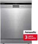 HANSEATIC Standgeschirrsp&uuml;ler "HG6085C14T7635EI", Energieeffizienz: C, silber