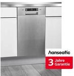 HANSEATIC Unterbaugeschirrsp&uuml;ler "HGU4582D10J7710EI", Energieeffizienz: D,...