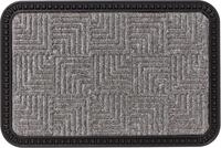 Fu&szlig;matte ASTRA "Border Star 2" Gr. 15, silber, B:50cm H:8mm L:80cm, Gummi,
