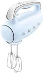 SMEG Handmixer "HMF01PBEU Pastellblau", blau (pastellblau), B:21,9cm H:37,8cm