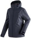 Funktionsjacke MAIER SPORTS "Gregale DJ W", Damen, Gr. 46, blau (dunkelblau),