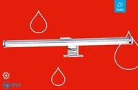 BRILONER LEUCHTEN LED Spiegelleuchte "PINO", silber (wei&szlig;, neutral), Leuchten, LED