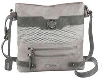 Umh&auml;ngetasche RIEKER, Damen, Gr. B/H/T: 27cm x 31cm x 6cm, grau, Lederimitat,
