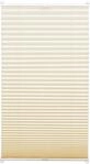 Plissee GARDINIA "EASYFIX mit 2 Bedienschienen" Gr. 6, beige (elfenbeinfarben,
