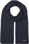 Strickschal JACK & JONES "JACDNA KNIT SCARF NOOS", Herren, blau (navy blazer),