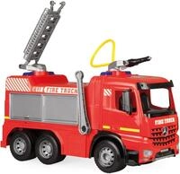 Spielzeug-Feuerwehr LENA "Giga Trucks, Aufsitz-Feuerwehr Arocs", rot,