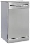 EXQUISIT Standgeschirrsp&uuml;ler "GSP9109-030E", Energieeffizienz: E, silber, B:44,8cm
