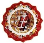 Schale VILLEROY & BOCH "Schale "Santa liest Wunschzettel" Toy's Fantasy &oslash; 25 cm