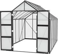Gew&auml;chshaus VITAVIA "Domus 9900", schwarz, B:257cm H:253,9cm T:387cm,