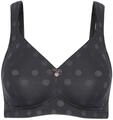 B&uuml;gelloser BH SUSA "BH ohne B&uuml;gel Rhodos", Damen, Gr. 70, Cup D, grau...