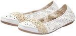 Rieker Slipper, Flache Schuhe mit Rundum-Gummizug