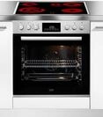 BEKO Elektro-Herd-Set "BBUM12322X", Energieeffizienz: A, silber (edelstahl, look),