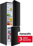 HANSEATIC K&uuml;hl-/Gefrierkombination "HKGK14349D", Energieeffizienz: D, schwarz,