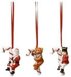 Weihnachtsfigur VILLEROY & BOCH "Ornamente Zuckerstange Nostalgic Ornaments 3er Set