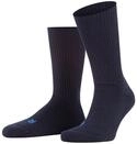 Socken FALKE "Walkie Ergo", Damen, Gr. 39-41, blau (marine (6120)), Obermaterial: 63%