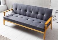 Schlafsofa SALESFEVER "Skagen 3-Sitzer Sofa", grau (dunkelgrau), B:190cm H:81cm