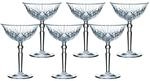 Cocktailglas NACHTMANN "Cocktailgl&auml;ser Palais 200 ml 6er Set transparent", bunt