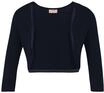 Bolerojacke VERA MONT "Bolero-Jacke figurbetont", Damen, Gr. 42, blau (night sky),