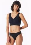 Bustier SCHIESSER "Invisible Soft", Damen, Gr. 44, N-Gr, schwarz (000, schwarz),
