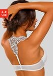 Push-up-BH LASCANA "Melissa", Damen, Gr. 70, Cup B, beige (creme), Microtouch,