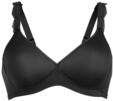 T-Shirt-BH ANITA "Soft BH Selma", Damen, Gr. 75, Cup B, schwarz, Stoff,...