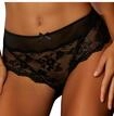 Panty LASCANA "aus transparenter Spitze", Damen, Gr. 40/42, schwarz, Obermaterial: