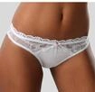Rioslip LASCANA "als Dessous-Set kombinierbar", Damen, Gr. 44/46, Microtouch, wei&szlig;,