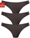 String LASCANA "aus hochwertiger Modal-Qualit&auml;t", Damen, Gr. 44/46, schwarz,