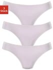 String LASCANA "aus hochwertiger Modal-Qualit&auml;t", Damen, Gr. 32/34, wei&szlig;,