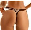 String LASCANA, Damen, Gr. 36/38, Microtouch, schwarz, Microtouch, Obermaterial: 90%