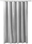 Duschvorhang ADOB, grau, B:180cm H:200cm, Polyethylen-Vinylacetat (PEVA),