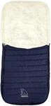 Fu&szlig;sack HEITMANN FELLE "Eisb&auml;rchen - Steppfu&szlig;sack", Baby, blau (marine),