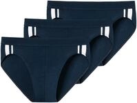 Rioslip SCHIESSER "95/5", Herren, Gr. 5M, blau (803, dunkelblau), Single Jersey,