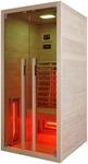 Infrarotkabine SANOTECHNIK "RUBY 1", beige (natur), integrierte Steuerung, (ohne